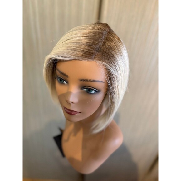 Belle Tress “Woolala-E” Wig in color Butterbeer  Blond-R new full mono main image 6